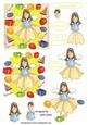 Cute Fairy Birthday Sheet