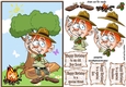 A little boy scout