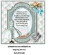 The beauty 0f fashion Blue birthday insert