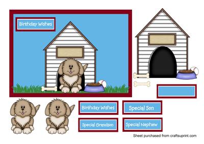 Puppy in Kennel