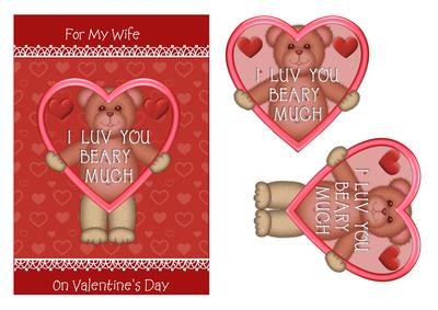 I Love You Beary Much Wife