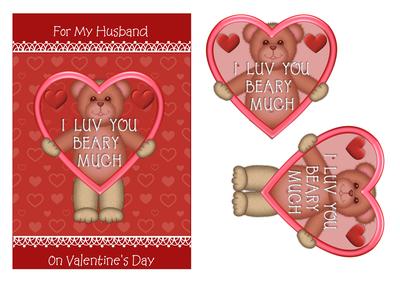 I Love You Beary Much Husband
