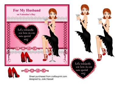 Valentine for Husband, Party Dress, Shoes