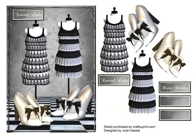 Ladies Vintage Dresses and Shoes A5