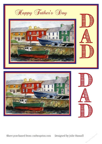 Fathers Day for Dad with Harbour image