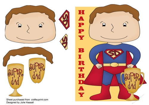 Birthday Superdad