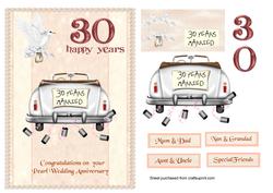 Pearl Wedding Anniversar
