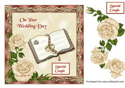 Vintage Wedding Card