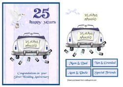 Silver Wedding Anniversary