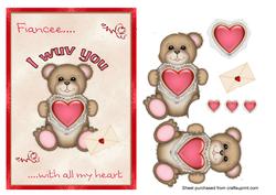 Fiancee Valentine Card