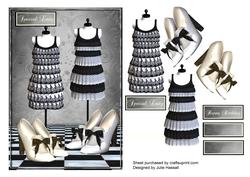 Ladies Vintage Dresses and Shoes A5