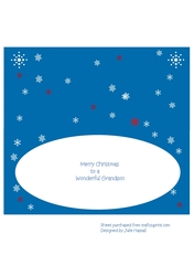 Insert for GRANDSON Christmas card, cup741112_2306