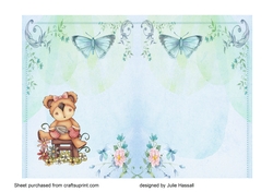 Insert for gardening teddy card cup676891_2306