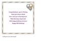18th birthday card insert with verse