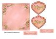 Peach Card Front, Mum, Nan