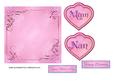 Pink Card Front, Mum, Nan