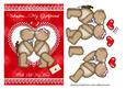Kissing Bears Valentine for Girlfriend