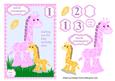 Grandaughter Giraffe Card