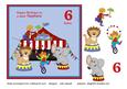 Birthday Card for Nephew Age 6 with Circus