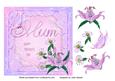 Floral Mother's Day Card for Mum with Butterfly