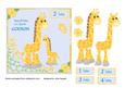 Giraffe Birthday Card for Godson with Decoupage