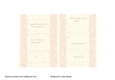 Insert for wedding invitation cup697351_2306