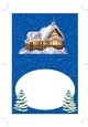 Insert to match Christmas cottage card, cup713463_2306