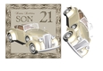 21st Birthday card for Son with vintage car