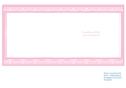 Insert for new baby twin girls congratulations card