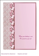 Birthday Insert to match floral card topper cup857509_2306