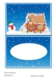 Insert to match gingerbread house card cup919558_2306