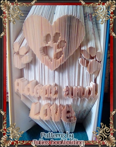 AN90 Adopt and love book folding pattern