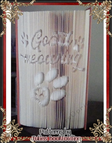 AN94 Good meowing book folding pattern