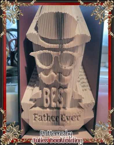 F12 Best father ever Combi bookfolding pattern