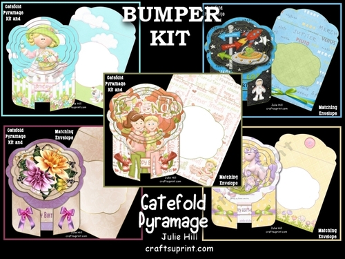 Bumper kit gate fold card kits