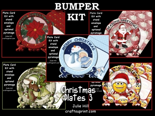 Bumper kit Christmas plate card kits 3