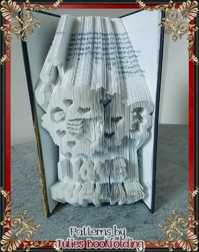 AN14 I love puffas book folding pattern