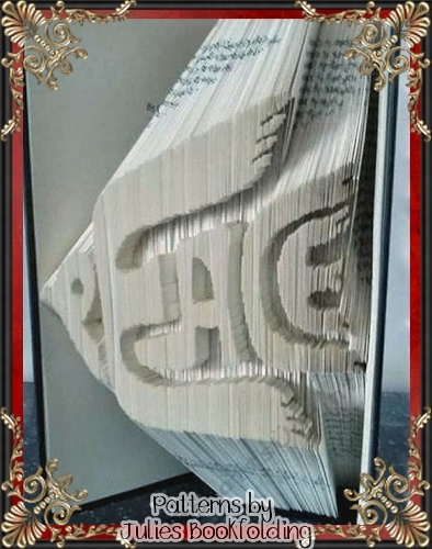 CH31 Peace bird book folding pattern