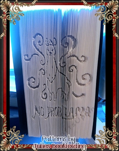 AN23 No probllama book folding pattern