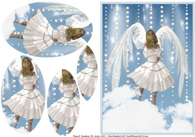 Angel in Heaven Pyramid Sheet