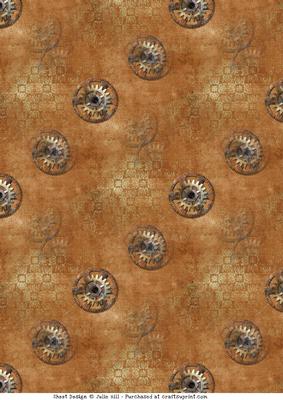 Vintage Steam Punk Paper