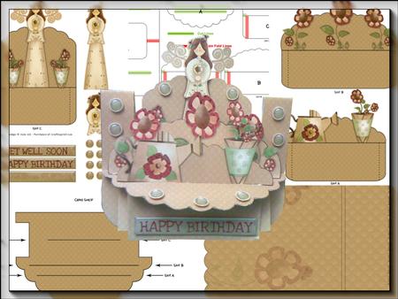 Angel in the Garden 3D Shelf Card Kit