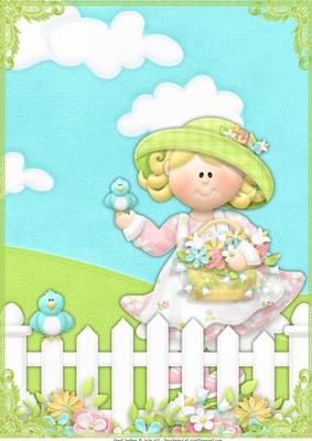 Bumbleberry Garden and Lace A4 Card Sheet
