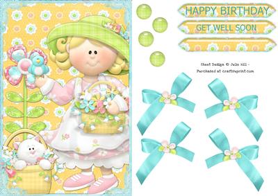Bumble Berry Cottage Birthday Card