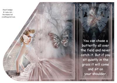 Butterfly Catcher Fairy Teardrop