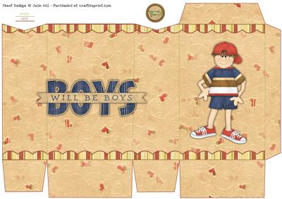 Boys Will Be Boys Pinch Bag