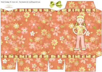 Buds N Blossoms Little Girl Pinch Bag