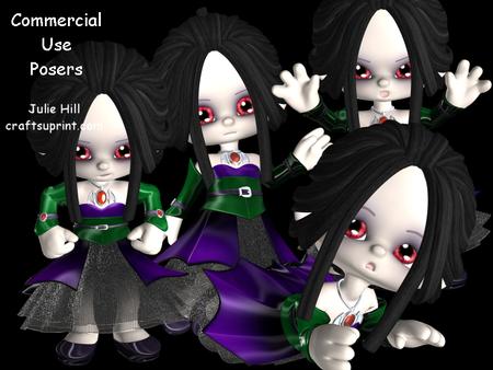 Cute Little Vamp Girl