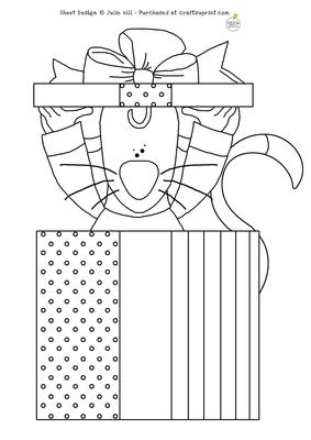 Merry Christmouse Presents Digi Stamp