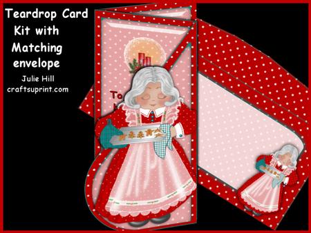 Christmas at Grandmas Teardrop Kit
